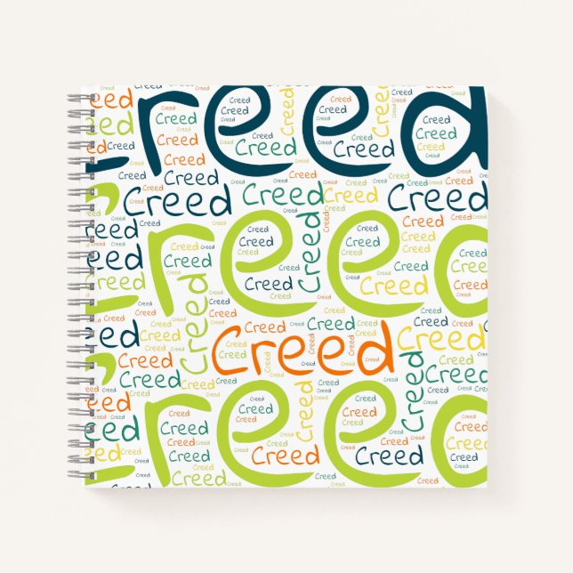 Creed Notebook (Front)