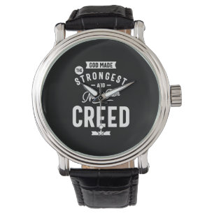 Creed Personalised Name Birthday Gift Watch
