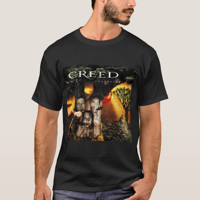 Creed Rock Band T-Shirt (Front)