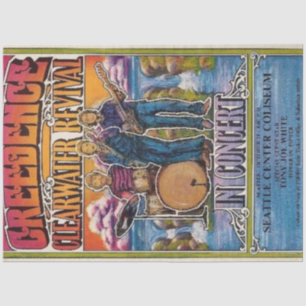 Creedance Clearwater Revival Tissue Paper