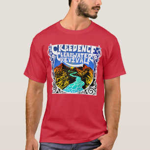 Creedence Clearwater Revival River Baseballee retr T-Shirt