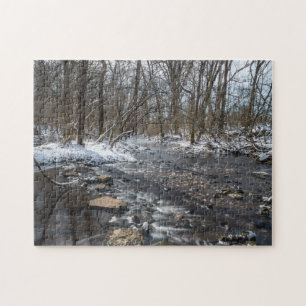 Creek At Sequiota Jigsaw Puzzle