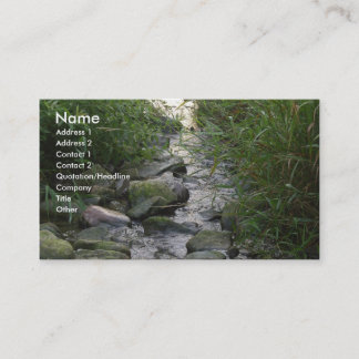Creek business card