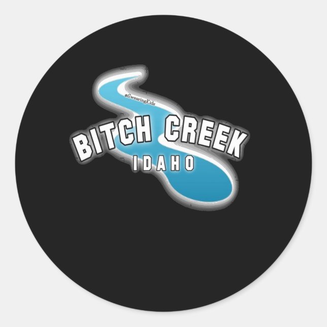 Creek - Idaho Sticker  (Front)