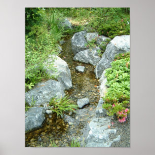 Creek in Japan Poster
