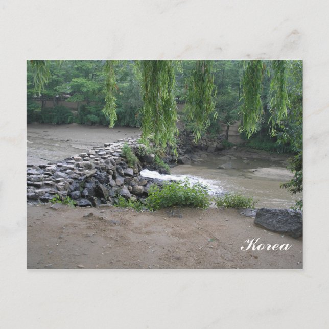 Creek in Korea Postcard (Front)