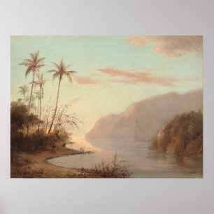 Creek in St. Thomas - Camille Pissarro Fine Art Poster