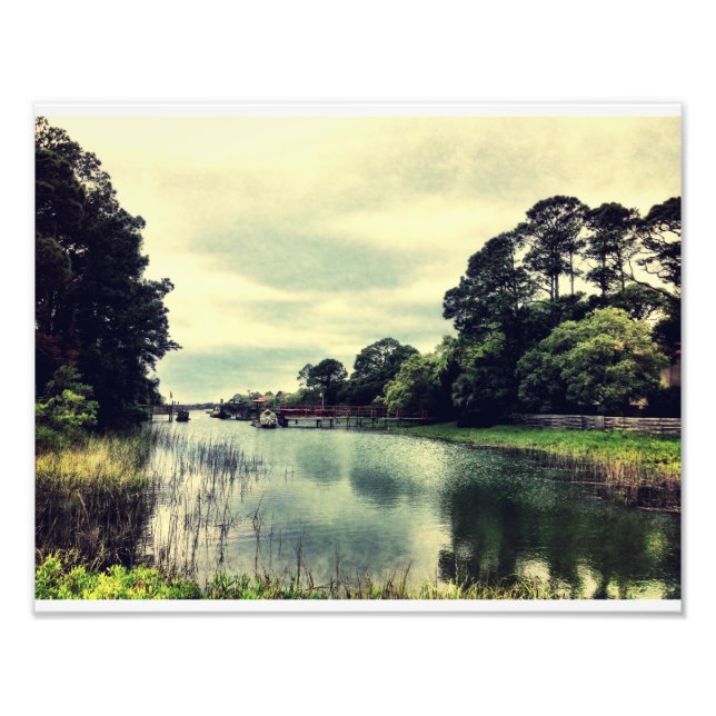 Creek On Tybee Photo Print (Front)