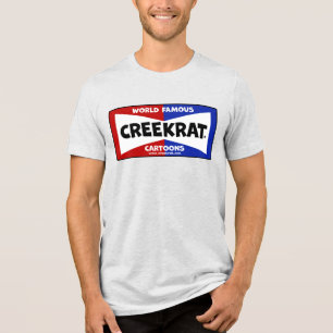 Creek Rat   CeeekRat Co.   CREEK RAT LOGO Tri-Blend Shirt