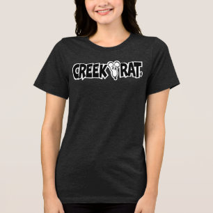 Creek Rat   Creekrat Cartoon Studios Tri-Blend Shirt