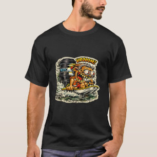 Creek Rat   CreekRat Co.   Vintage Boat Cartoons T-Shirt