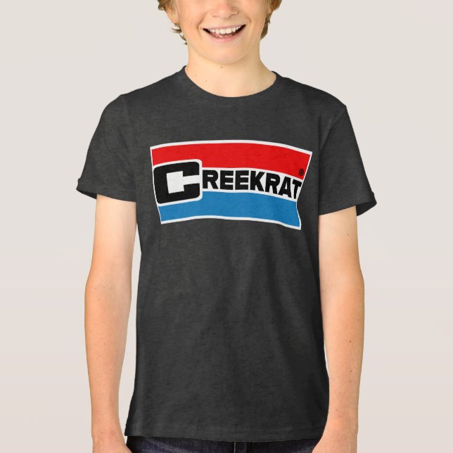 Creek Rat | The CreekRat Co. | 2026 Branding Logo Tri-Blend Shirt (Front)