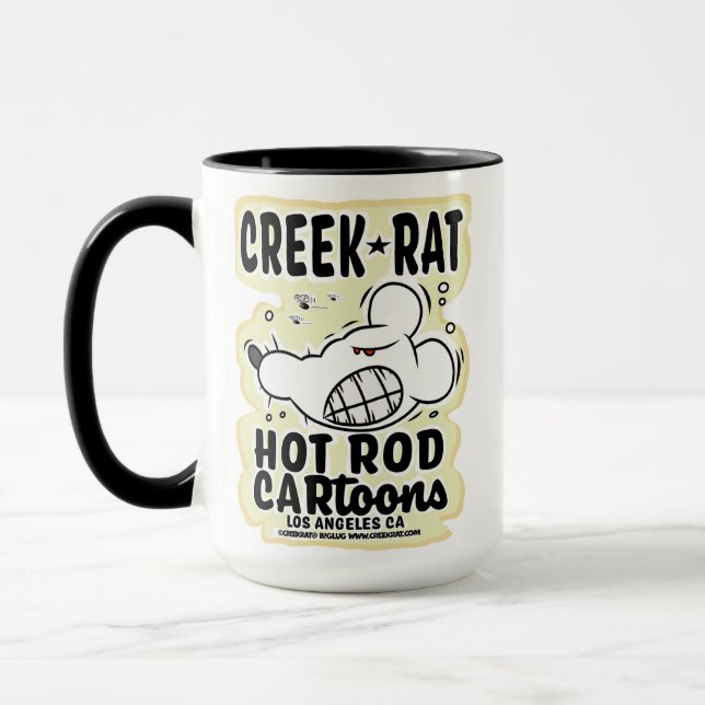 Creekrat Cartoon Studios - Creek Rat Mug (Left)