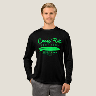 Creekrat Cartoon Studios Creek Rat Surf Shop Tri-Blend Shirt