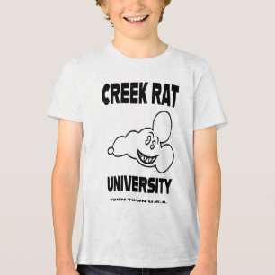 Creekrat Cartoon Studios - Creek Rat Tri-Blend Shirt