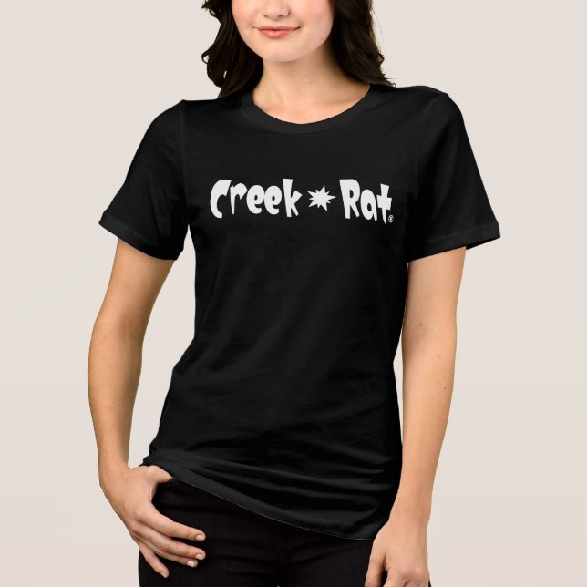 Creekrat Cartoon Studios - Creek Rat Tri-Blend Shirt (Front)