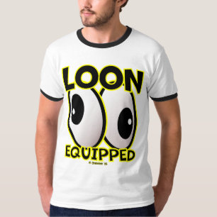 Creekrat Cartoon Studios “Loon Equipped” 2025 Art! T-Shirt
