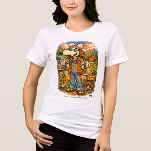 CreekRat CreekRat Co. Vintage Hippy Art Tri-Blend Shirt