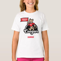 Creekside Forest Elementary Cougar Mascot T-Shirt