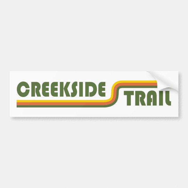 Creekside Trail Bumper Sticker (Front)