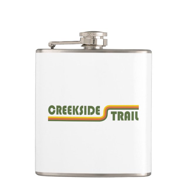 Creekside Trail Hip Flask (Front)