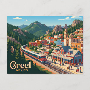 Creel Mexico Postcard
