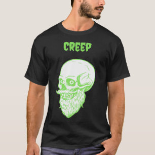 Creep Bearded Skull T-Shirt