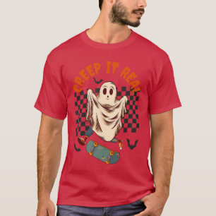 Creep It Real Allheime Creepy Horror Scary girl T-Shirt