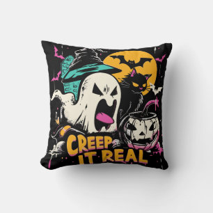 Creep It Real ExDesigner Halloween Cushion