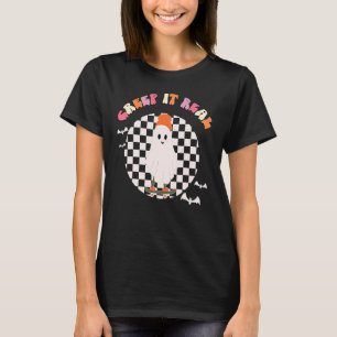 Creep It Real Ghost Halloween Men Women Boys Gir T-Shirt