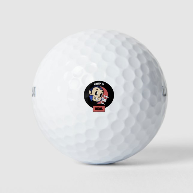 Creep It Real Golf Balls (Front)