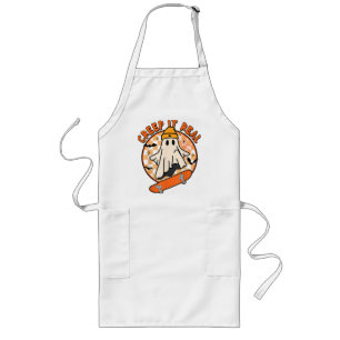 Creep It Real Halloween Long Apron