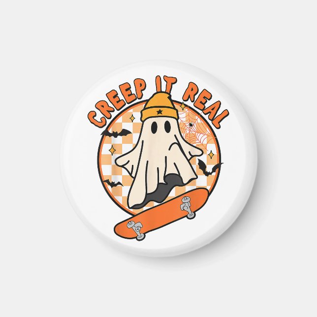  Creep It Real Halloween  Magnet (Front)