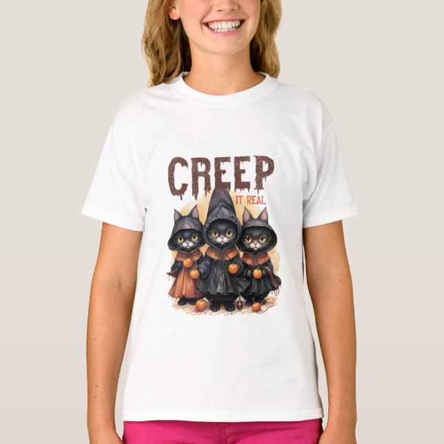 Creep it real Halloween T-Shirt (Front)