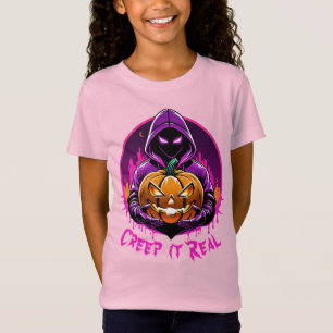 Creep it Real, Horror Halloween illustration T-Shirt