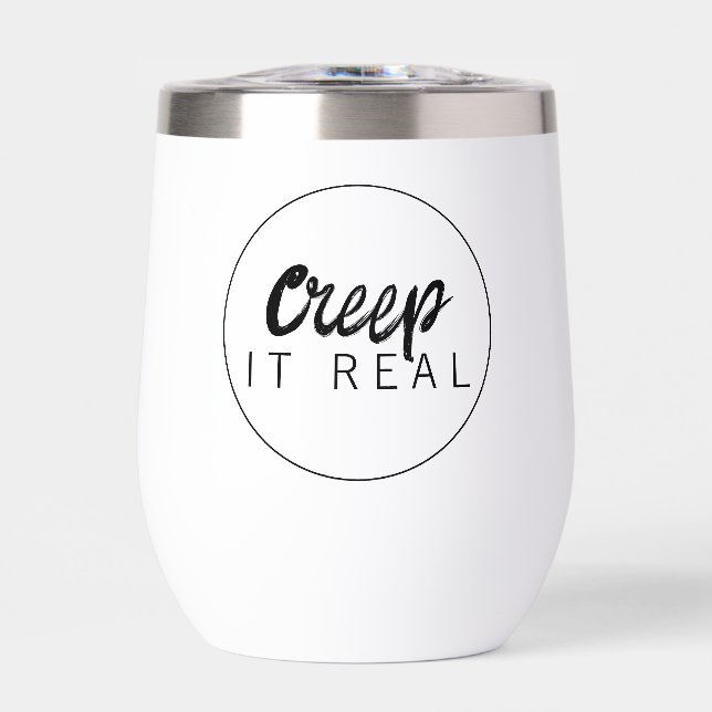 Creep It Real Personalized Halloween Party Favor (Front)