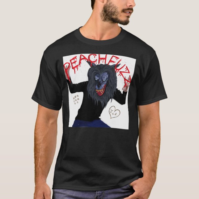Creep - Peachfuzz Werewolf Mask Pose  Classic T-Sh T-Shirt (Front)