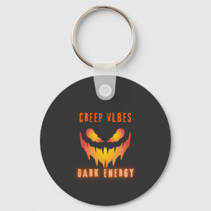 Creep Vibes Dark Energy _ Trendy Horror Streetwear Key Ring