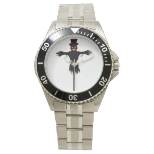 Creepily Cool: Halloween Stainless Steel Bracelet Watch