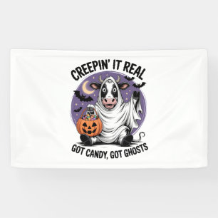 Creepin’ Cow Halloween Banner