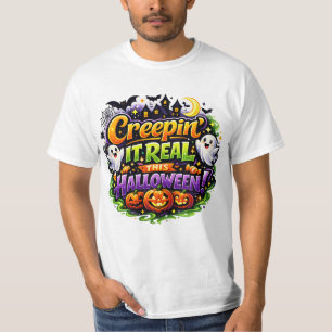 Creepin' It Real This Halloween Spooky Fun T-Shirt