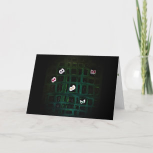 "Creeping Critters" Hallowe’en Card