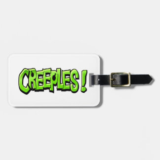 Creeples! luggage tag