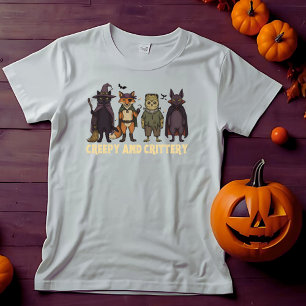 Creepy And Crittery Halloween Shirt