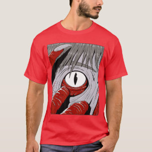 Creepy Anime Horror funny T-Shirt