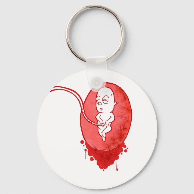 Creepy Baby Key Ring (Front)