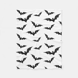 Creepy Bats Fleece Blanket