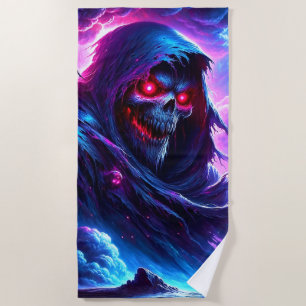 Creepy Beach Towel