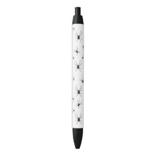Creepy Black Spiders Pen