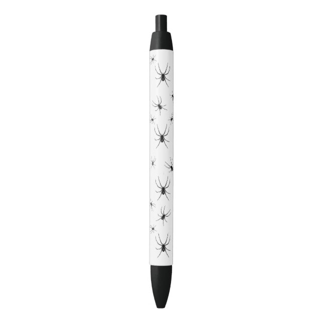 Creepy Black Spiders Pen (Front Vertical)